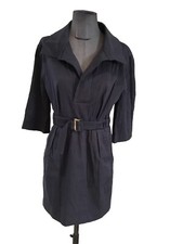 Très Belle Robe Coton Gris Foncé Bash 34 Tbe Authentique 