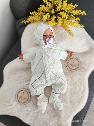 Barboteuse bonnet et - barboteuse,,