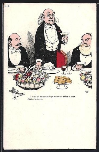 Carte postale artiste albert - carte, d'artiste