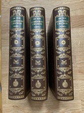 Robinson de Crusoe - Daniel de Foe - Éditions Jean de Bonnot - 3 volumes