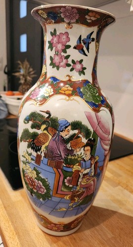 Ancien vase chinois porcelaine - ancien,