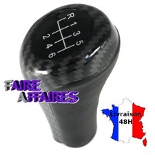 Pommeau levier de vitesse 6 carbone BMW 318I 318IS 320I 323I 325I 328I M3