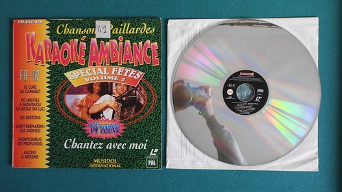 Laserdisc karaoké - laserdisc,