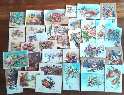 Lot cpa 33 cartes - lot,