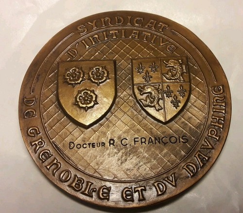 Rare medaille bronze 81mm - bronze,