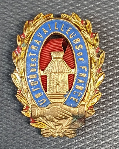 Ancienne broche médaille - médaille, /