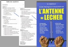 ANTENNE DE LECHER GUIDE PRATIQUE UTILISATION GEOBIOLOGIE DETECTION THERAPEUTIQUE