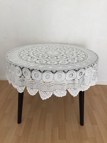 Nappe ancienne vintage - , crochet