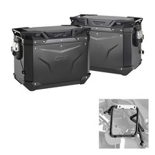 Set Valises GIVI Outback Evo Intelligent Noir pour Honda 750 Nc S DCT