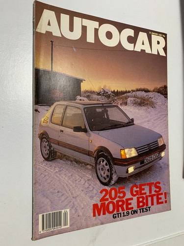 Autocar magazine 1987 - autocar,