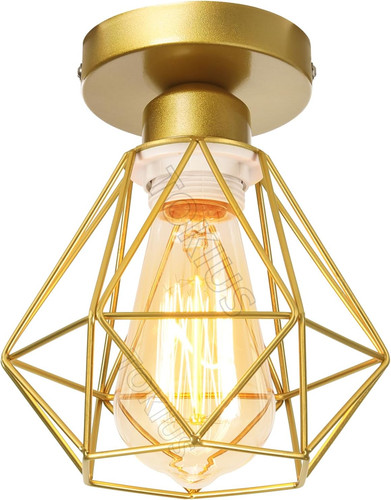 Plafonnier industriel vintage - plafonnier,