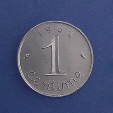 Pièce de 1 centimes Epi RF