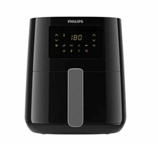 Philips HD9252/70 1400W 4,1L Friteuse  à Air Chaud - Noire/Argentée