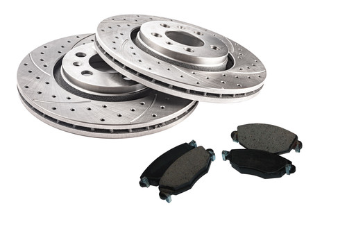 Disques plaquettes de - disques, +