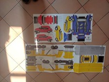 MAQUETTE PUB CARTON RENAULT LES VOITURES A VIVRE CAMION-ESPACE-TWINGO-CLIO NEUF