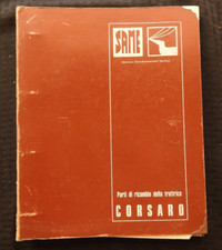 1972-1980 Véritable SAME " CORSARO 70 " Tracteur Pièces Catalogue Manuel Très
