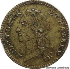 F7137 Jeton Louis XV au