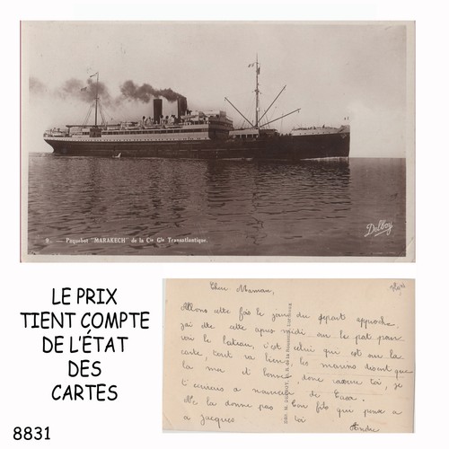 8831 cpa carte - 8831,