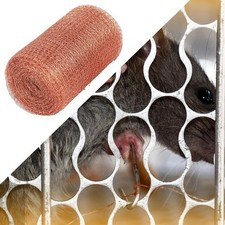 Rouleau de maille de cuivre 10 mètres Rouleau de grillage métallique pour le