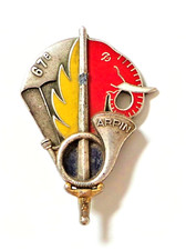 INSIGNE MEDAILLE MILITAIRE 67e PROMO ARPIN 29 JUIN 1980 EAI FRAISSE ARMEE RARE