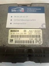 CALCULATEUR DE MOTEUR A DECODER BOSCH OPEL ZAFIRA A 2.0 DTI 0281010268 24417169