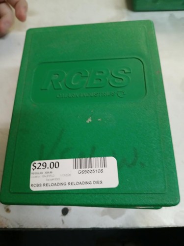 Rcbs reloading dies - reloading,
