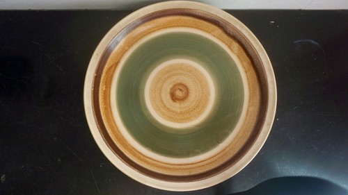Assiette plate gien grès - assiette,