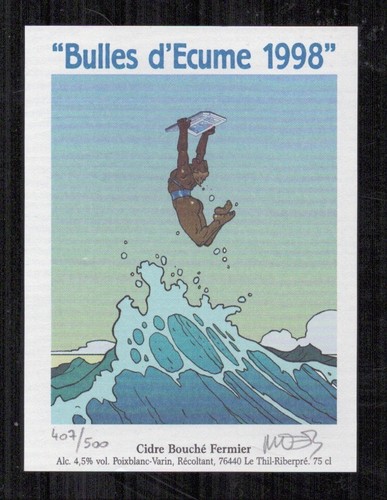 Moebius étiquette de cidre - .,