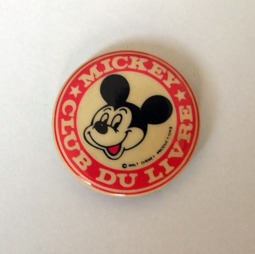Badge mickey club - badge, du