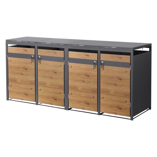 Abri poubelles - de, 4