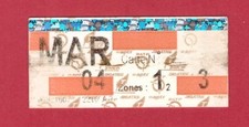 Ancien ticket de métro - RATP/SNCF - Coupon carte orange - année 2004 - Paris