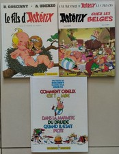Lot de 3 BD Astérix Le Fils