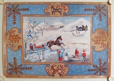 Affiche MARTINE QUENOT Le traineau 2004