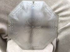 LUSTRE PLAFONNIER MULLER ART DÉCO 