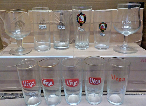 Verre ancien biere - verre,