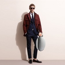 Grand sac organisateur gris