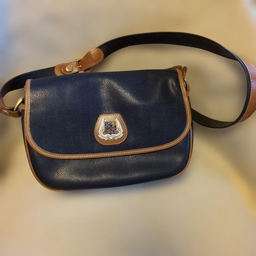Lancel shoulder bag navy - lancel,
