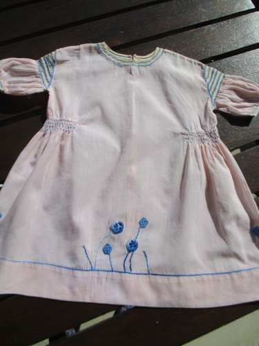 Robe fillette ancienne 1930 - robe,