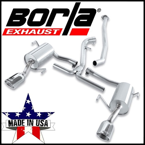 Borla type cat back exhaust - s-type, cat-back