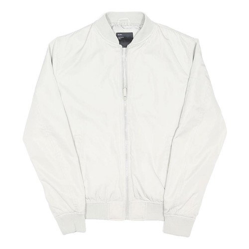 Bershka veste bombers - bershka, blanc