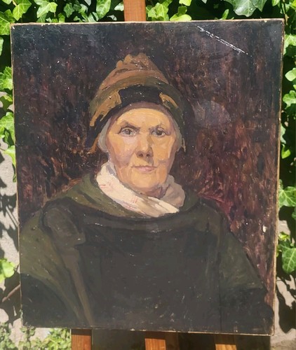 Tableau ancien portrait - tableau, ancien.