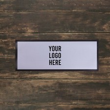 Tapis De Bar Personnalisé Logo Blanc Serviette De Bar Tapis Pub Bière Cocktail