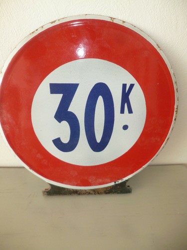 Rare ancienne plaque emaillee - rare,
