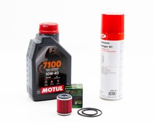 Kit Entretien Vidange pour YAMAHA MT-125 de 2014 à 2024 MOTUL 7100 10W40 1L