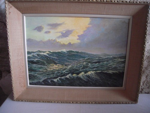 Huile sur panneau bois xx - bois,