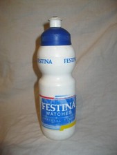 ? Vintage 90s Ancien PETIT BIDON de CYCLISME FESTINA 33cl CYCLING TEAM Bottle