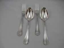 ERCUIS SULLY, 2 couverts de table, 4 pièces, cuillères + fourchettes