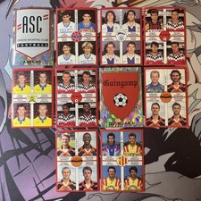 LOT DE 10 STICKERS DIVERS PANINI FOOT 95 1995 FRANCE FOOTBALL