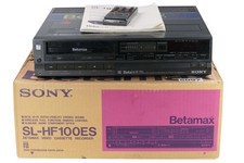 Sony SL-HF100ES | Magnétoscope Betamax | PAL & SECAM | BOXED