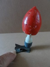 Ancienne décoration de Noel en verre souffler le Champignon